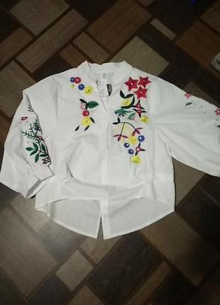 Блузка блуза вишиванка