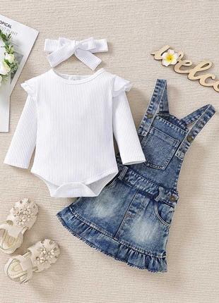 Костюм боди сарафан