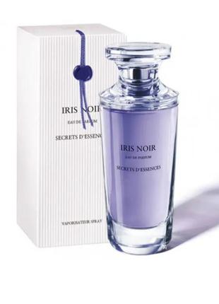 Парфюмерная вода iris noir yves rocher - черный ирис&nbsp;остаток во флаконе.2 фото