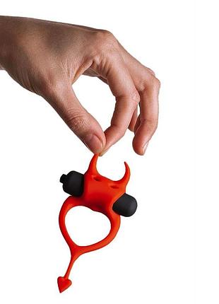Эрекционное кольцо devol cockring с вибрацией 4