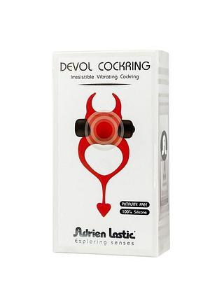 Эрекционное кольцо devol cockring с вибрацией 5