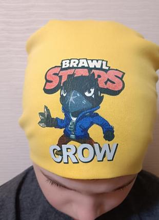 Шапка брал старс ворон, возраст 7-15 лет