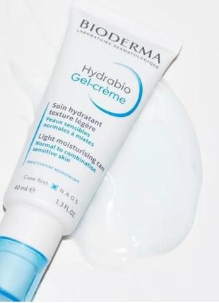 Bioderma hydrabio gel-crème moisturizing care light texture