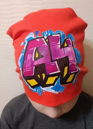 Шапка а4, возраст 7-15 лет