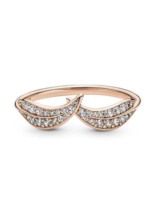 Серебряная кольца pandora rose желание