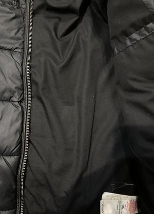 Челвичая куртка пуффер, черная куртка мужская6 фото