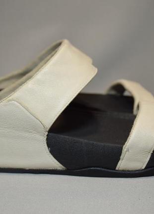 Шлепанцы fitflop lulu slide сандалии босоножки женские кожаные. оригинал. 41 р.2 фото