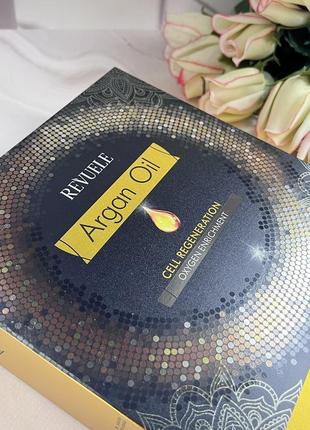 Revuele подарочный набор аргановое масло 3в1 (крем для лица и для рук, под глаза)