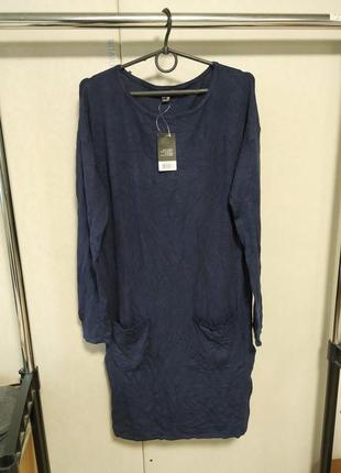 Вязаное платье размер м 40-427 фото