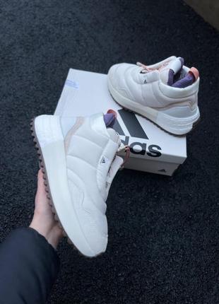 Зимові черевики adidas x plrboost puffеr5 фото