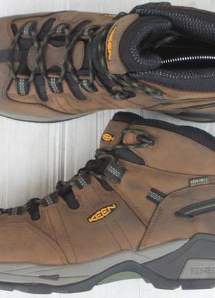 Ботинки keen detroit xt кожа сша 45р непромокаемые метал носок