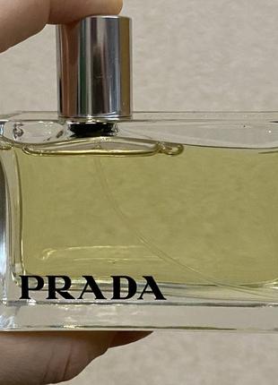 Prada prada, grapha amber, оригинал, edp, 80 мл6 фото