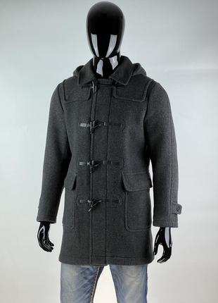 Вовняне пальто дафлкот uniqlo duffle coat gloverall