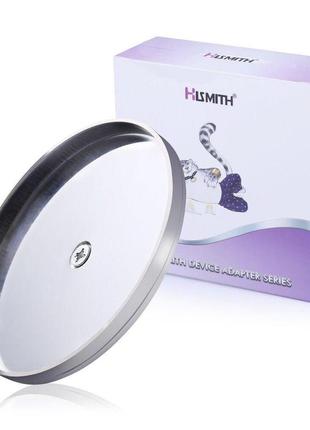 Кріплення для фалоімітаторів на присосці для секс-машин hismith suction cup adapter 4.5″ kliclok - s