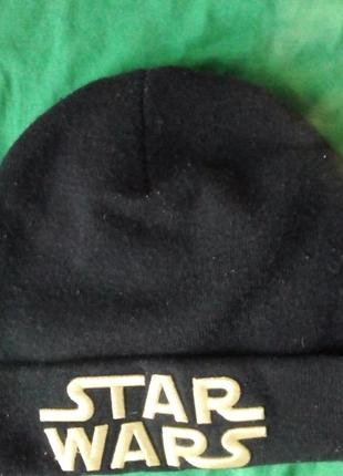 Теплая шапка star wars