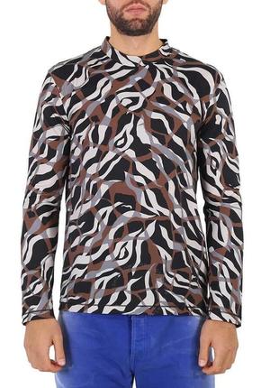 Нова блузка roberto cavalli 
men's tiger twiga-print top, size medium & large 
item no. jnt626-6nq98-d7119