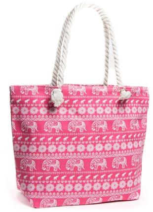 Женская пляжная сумка с принтом