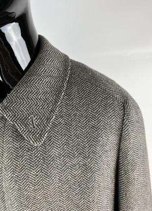 Винтажное шерстяное пальто премиум класса англия burberrys wool coat vintage6 фото