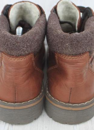Зимние ботинки rieker кожа германия 41р шерсть6 фото