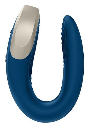 Смарт-вибратор для пар satisfyer double love (blue) 3