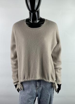 Кашемировый свитерик в рубчик mrse. hugs 100% cashmere