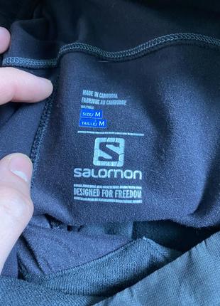 Чоловічі круті оригінальні штани на утяжках salomon розмір м6 фото