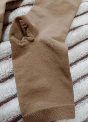 Компресійні антиварикозні шкарпетки панчохи з відкритими пальцями lastofa3 фото