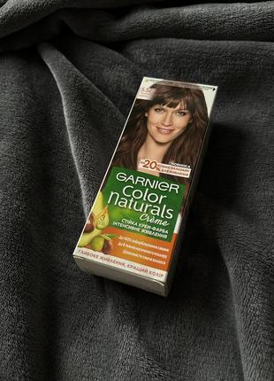 Стійка крем-фарба з трьома маслами garnier color naturals2 фото