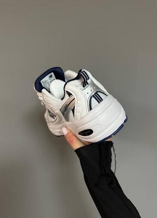 Кроссовки new balance 530 «silver / navy blue» 27 фото