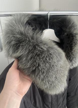 Зимнее пальто пуховик идеальное 💜💜💜💜4 фото