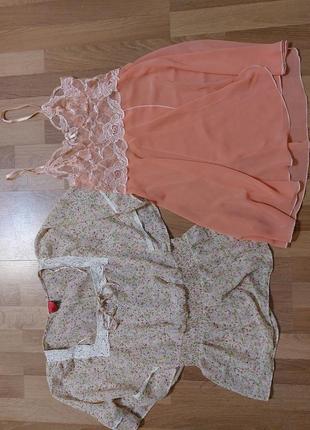 Пенюар-ночнушка и блуза м