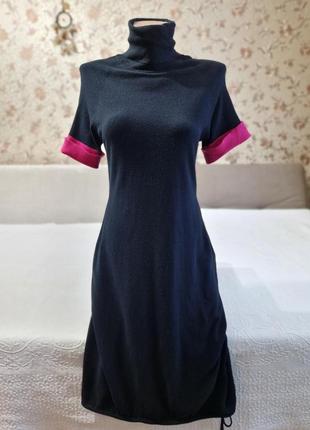 🌈🕊️🌻 женское трикотажное платье с контрастной отделкой twin-set simona barbieri1 фото