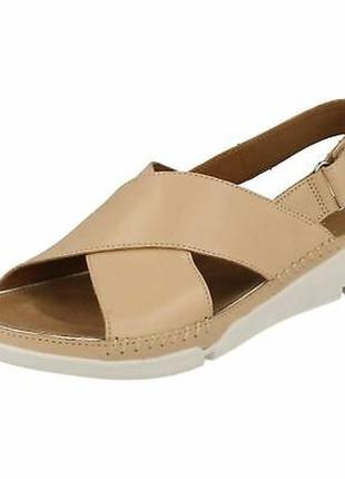 Сандалі clarks tri alexia white3 фото