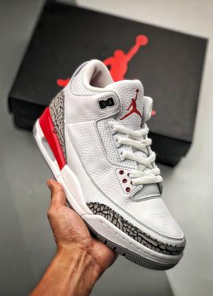 Кросівки air jordan 3 retro white cement reimagined white6 фото