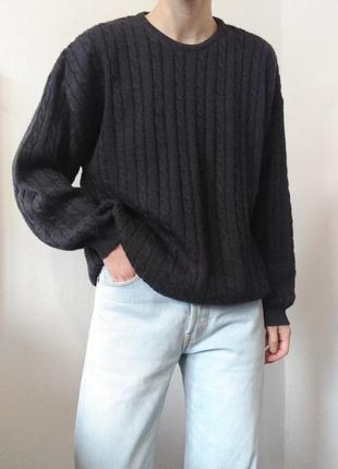 Вінтажний светр шерстяний альпака