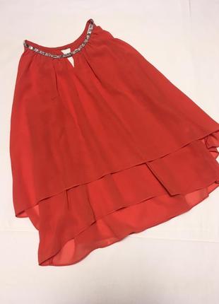 Нарядная блуза-майка