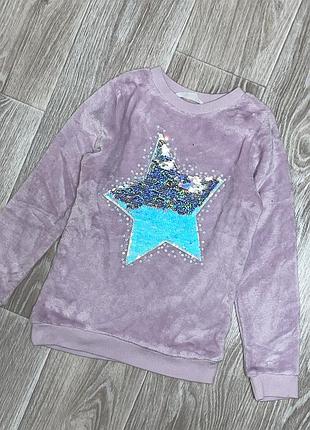 Махровый джемпер