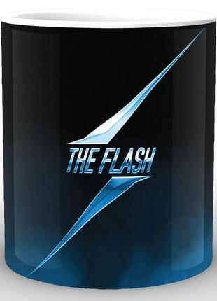 Кружка geekland біла flash flash синє лого fs.02.027 "kg"2 фото