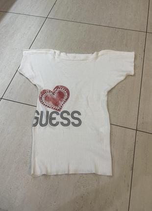 Футболка блуза guess женская классная стильная красивая1 фото