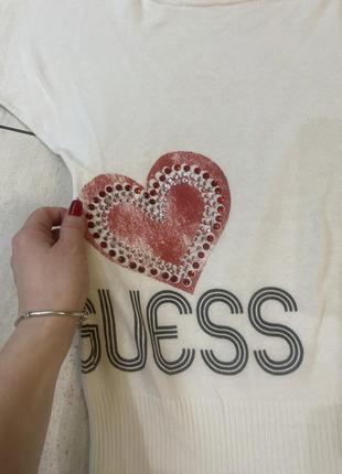 Футболка блуза guess женская классная стильная красивая2 фото