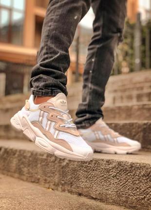 Кросівки adidas ozweego white кросівки8 фото