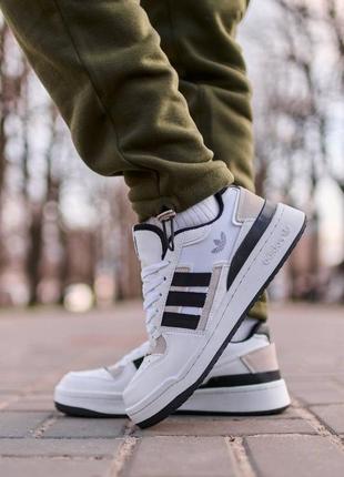 Adidas black e amp; white forum lo trainers sale
