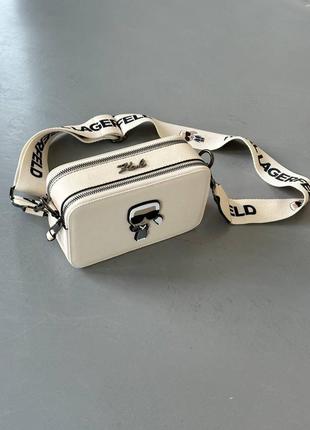 Сумка кроссбоді karl lagerfeld milk