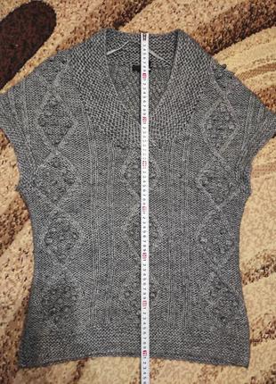 Кофта, безрукавка, жилетка, джемпер, пуловер, реглан, светр, світер жіночий, женский.6 фото