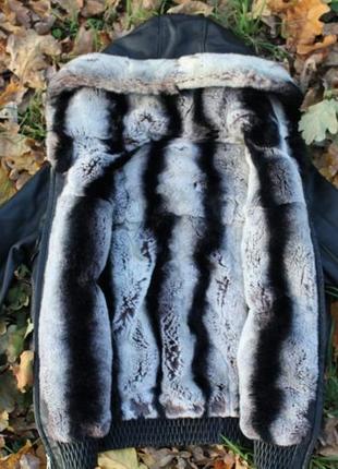 Женская кожаная куртка - жилетка7 фото