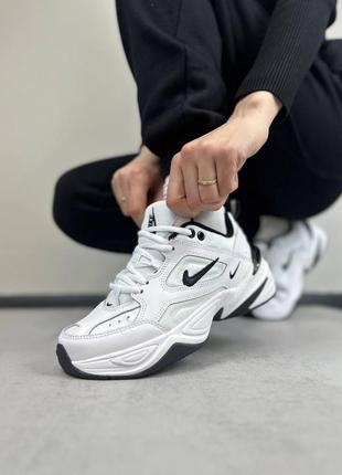 Кроссовки nike m2k tekno white black5 фото