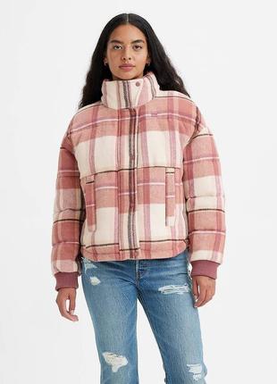 Куртка пуфер levis wool puffer jacket оригинал