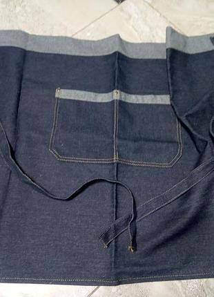 Фартух джинсовий