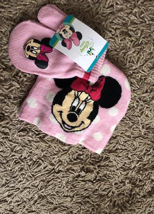 Нова шапочка і рукавички disney