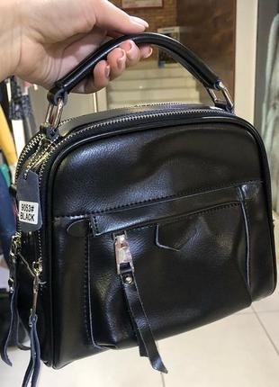 Жіночий шкіряний клатч у натуральній шкірі